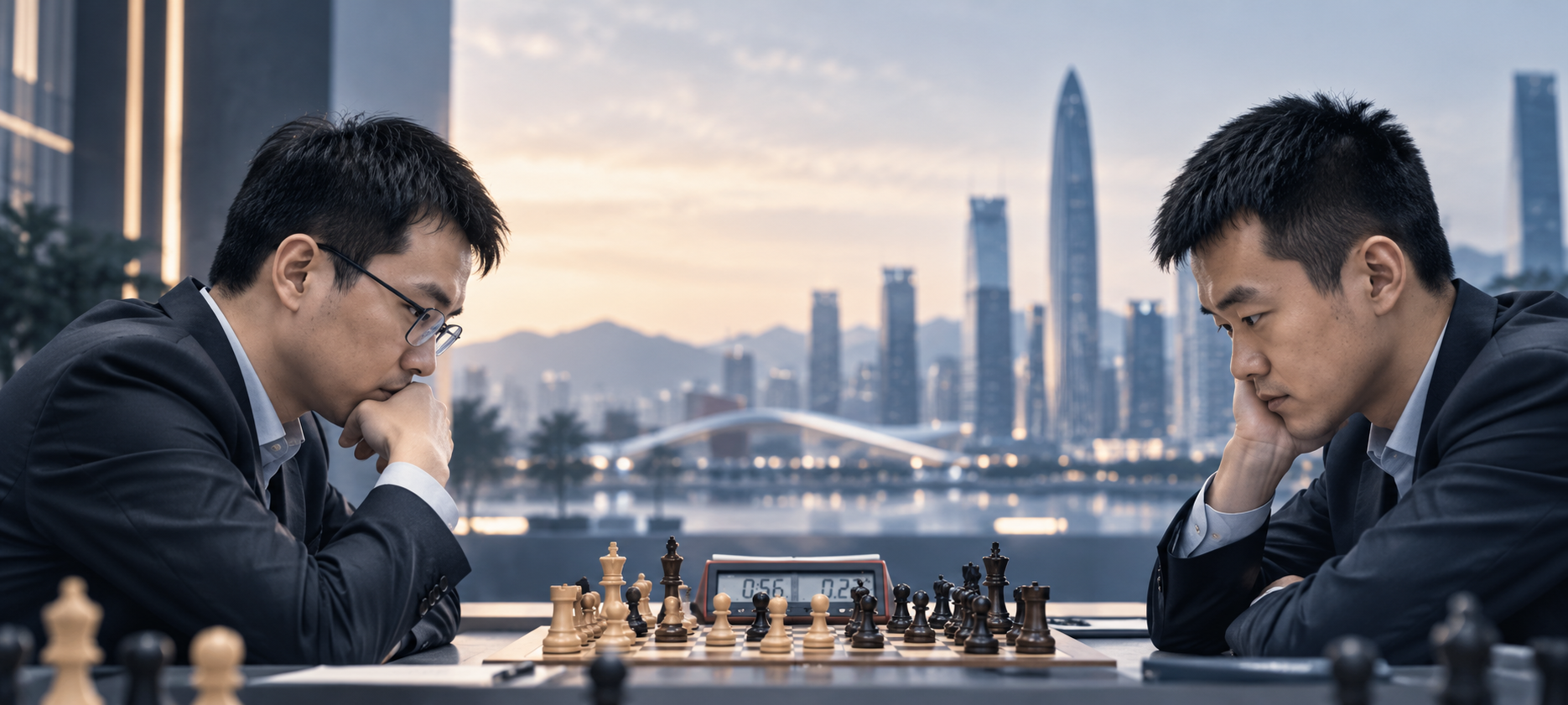 Yu Yangyi ringt Ding Liren nieder: Shenzhen-Finale endet im Armageddon